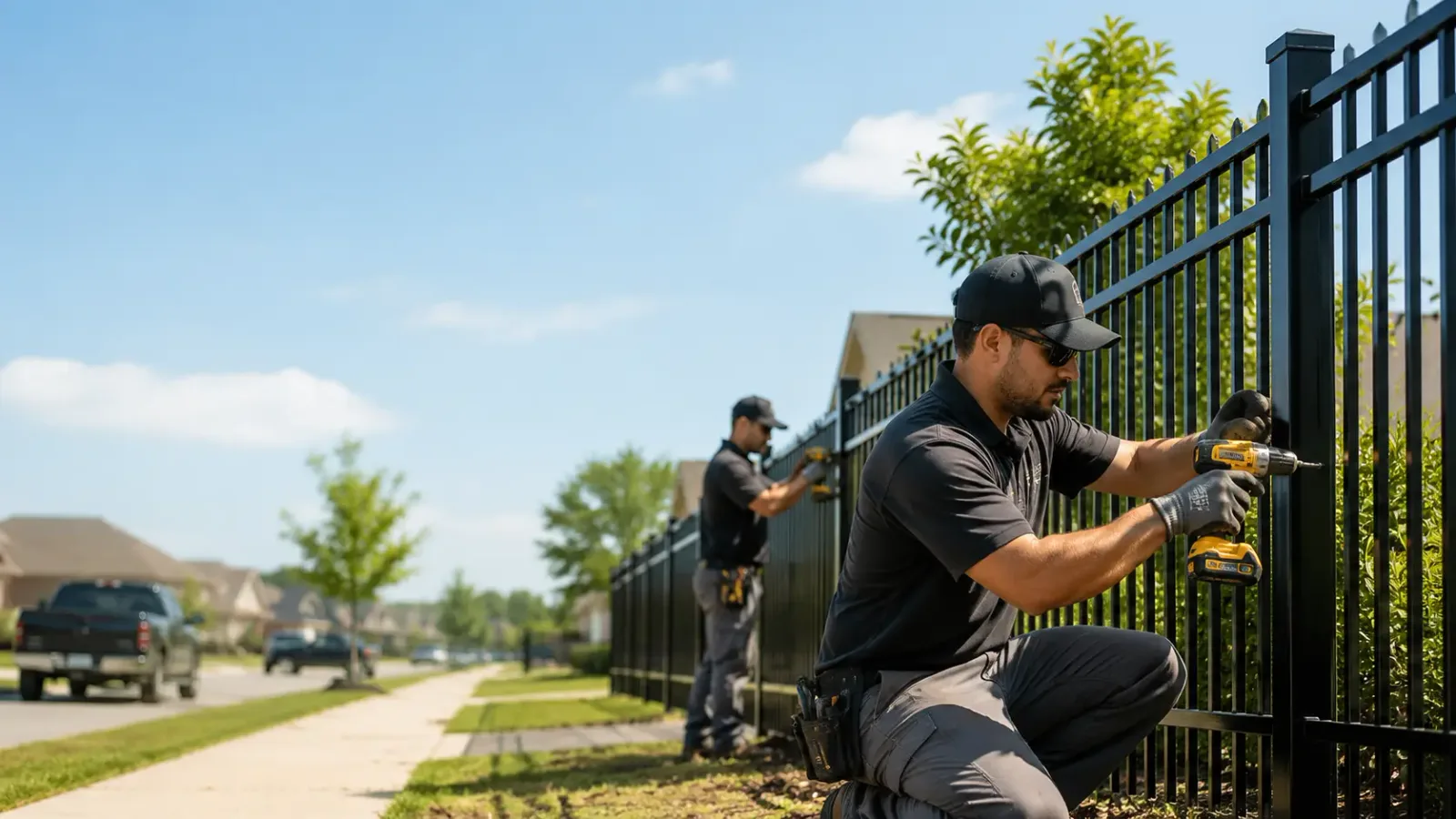 Metal Fence Installation in Claflin, KS